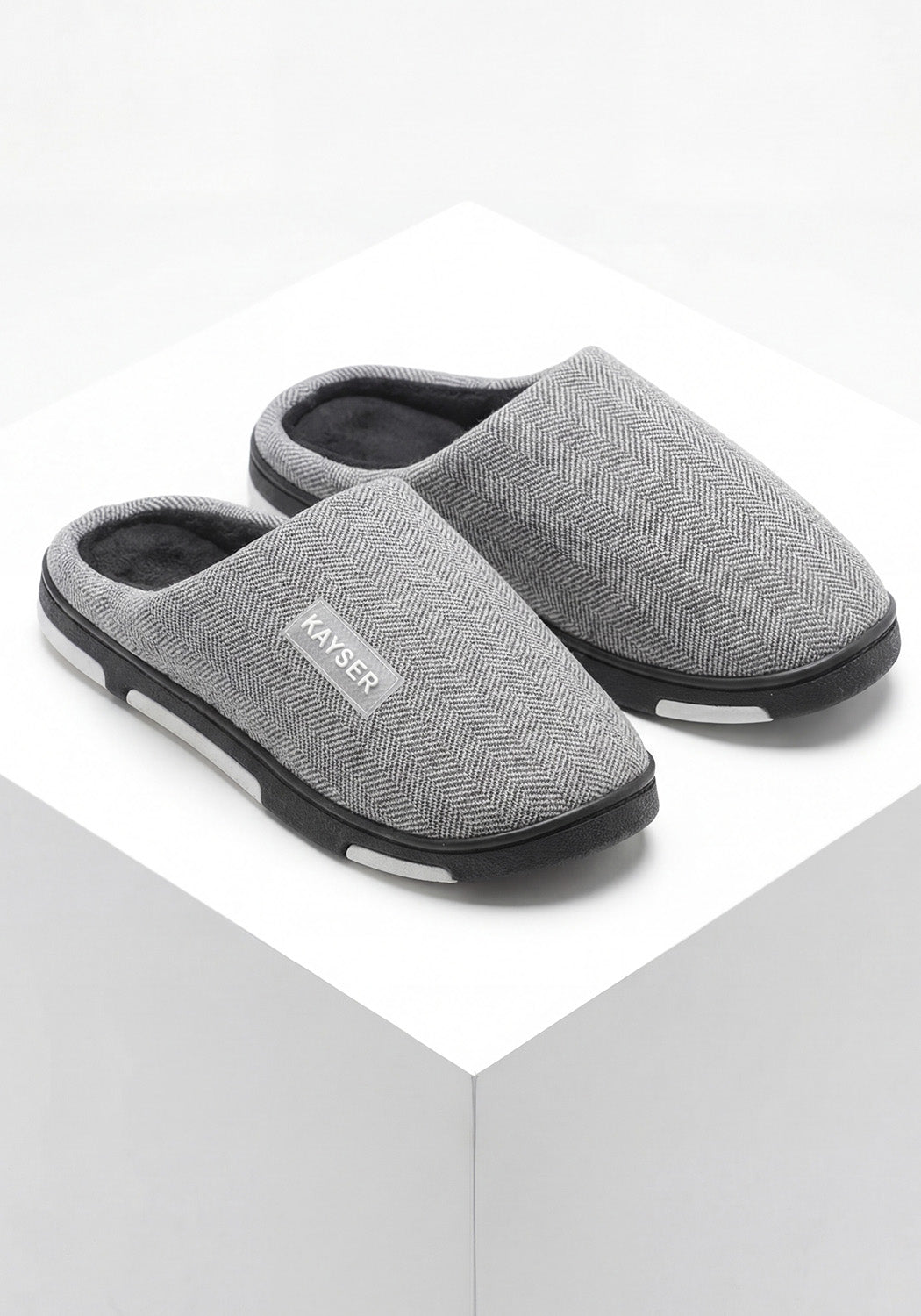 PANTUFLA NEGRO DE HOMBRE