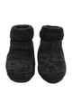 PANTUFLA CALCETIN NEGRO DE HOMBRE