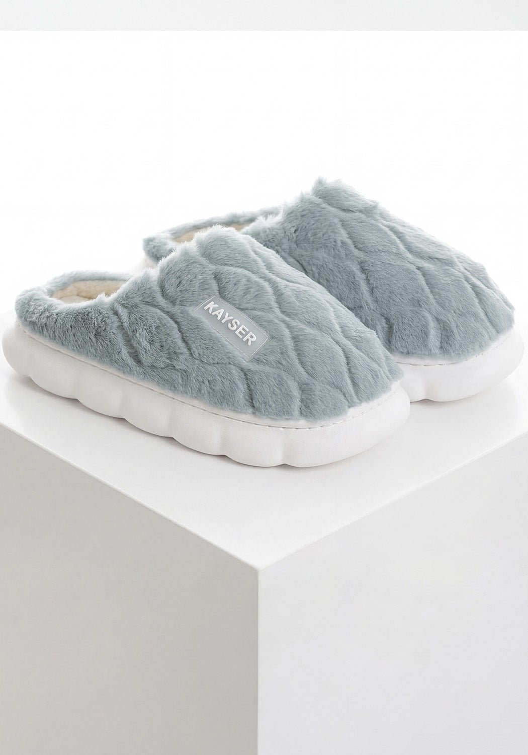 PANTUFLA VERDEDE MUJER
