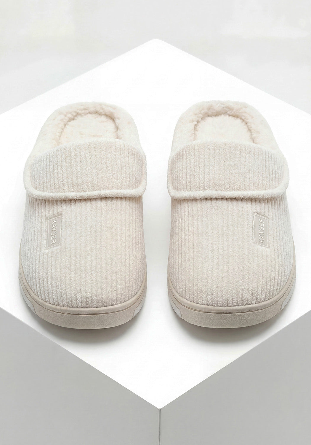 PANTUFLA BEIGE DE MUJER