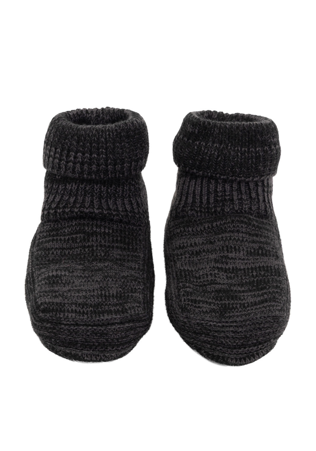 PANTUFLA CALCETIN NEGRO DE MUJER