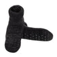 PANTUFLA CALCETIN NEGRO DE MUJER