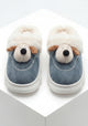 PANTUFLA INFANTIL AZUL TEENS HOMBRE