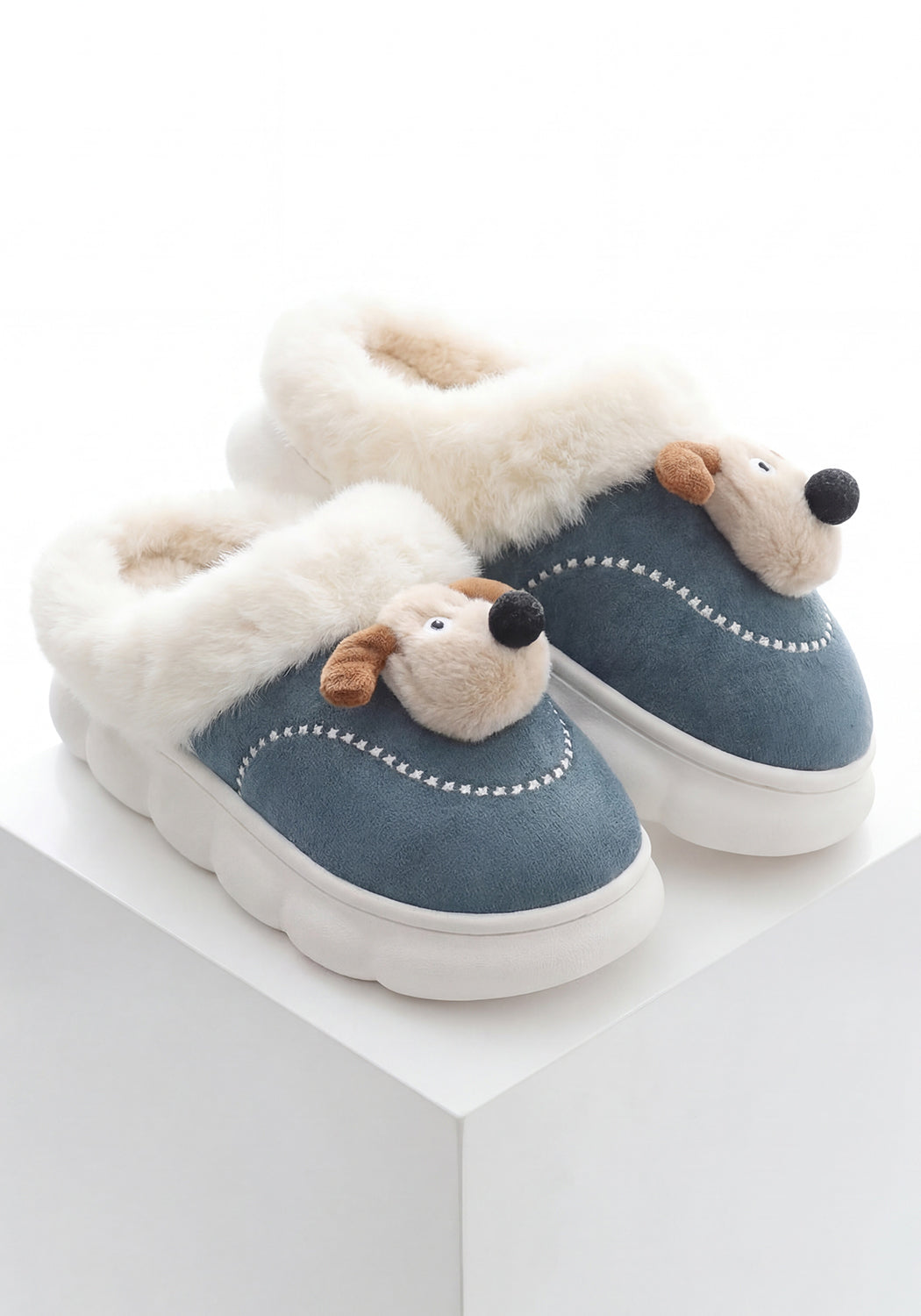 PANTUFLA INFANTIL AZUL TEENS HOMBRE